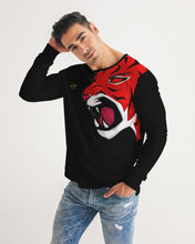 Load image into Gallery viewer, FLAME ROAR - BLACK Men's All-Over Print Long Sleeve Tee