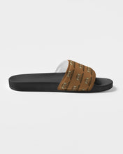 Load image into Gallery viewer, SF FLAME CREST SLIDE - BLACK/BROWN Men's Slide Sandal