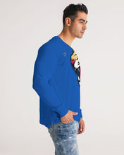 Load image into Gallery viewer, FLAME ROAR - BLUE Men's All-Over Print Long Sleeve Tee