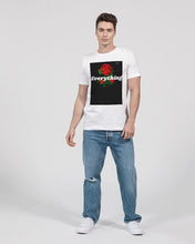 Load image into Gallery viewer, EVERYTHING ROSES 3.0 (Jersey T-Shirt) - WHITE/BLACK/WHITE