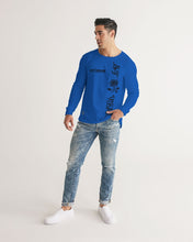 Load image into Gallery viewer, SF WEAR 5STAR 2.0 - BLUE Men's All-Over Print Long Sleeve Tee