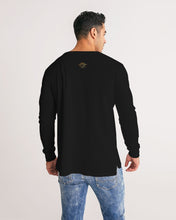 Load image into Gallery viewer, FLAME ROAR - BLACK Men's All-Over Print Long Sleeve Tee