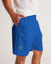 Load image into Gallery viewer, ETR 3 STRIPE - BLUE Men's All-Over Print Jogger Shorts