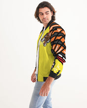 Load image into Gallery viewer, SF TIGER ROAR 2.O JACKET - YELLOW Men's All-Over Print Bomber Jacket