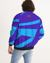 Load image into Gallery viewer, WILD - PURPLE/BLUE JACKET Men's All-Over Print Bomber Jacket
