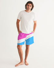 Load image into Gallery viewer, 3 TONE SWIM TRUNKS Men's All-Over Print Swim Trunk