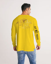 Load image into Gallery viewer, SF WEAR 5STAR 2.0 - YELLOW Men's All-Over Print Long Sleeve Tee