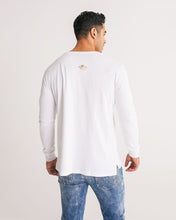 Load image into Gallery viewer, FLAME ROAR - WHITE Men's All-Over Print Long Sleeve Tee