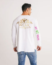 Load image into Gallery viewer, SF WEAR 5STAR 2.0 - WHITE Men's All-Over Print Long Sleeve Tee