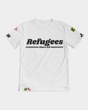 Load image into Gallery viewer, REFUGEES 2.0 - WHITE Men's All-Over Print Tee