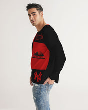 Load image into Gallery viewer, SF WEAR FLAVA - RED/BLACK Men's All-Over Print Long Sleeve Tee