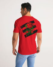 Load image into Gallery viewer, ETR 3 STRIPE TOP - RED Men's All-Over Print Tee