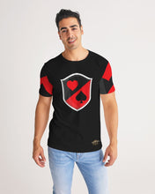 Load image into Gallery viewer, THE SHIELD SPADES/HEART - BLACK Men's All-Over Print Tee