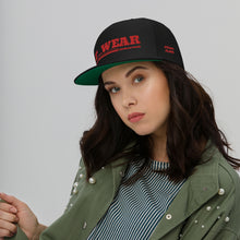Load image into Gallery viewer, SF WEAR SNAPBACK - BLACK/RED