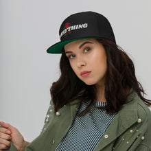 Load image into Gallery viewer, EVERYTHING ROSES SNAPBACK - RED/WHITE