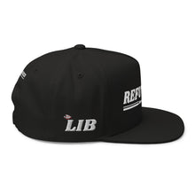 Load image into Gallery viewer, REFUGEES 2.O HAT - BLACK Flat Bill Cap