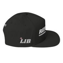 Load image into Gallery viewer, REFUGEES 2.O HAT - BLACK Flat Bill Cap