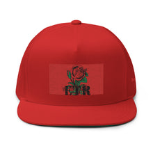 Load image into Gallery viewer, ETR 1 ROSE - RED Flat Bill Cap