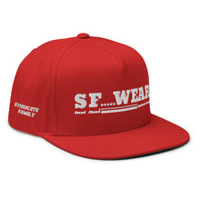 Load image into Gallery viewer, SF WEAR SNAPBACK - RED/WHITE