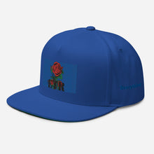 Load image into Gallery viewer, ETR 1 ROSE - BLUE Flat Bill Cap