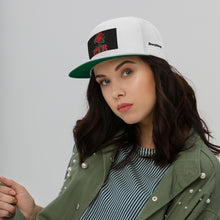 Load image into Gallery viewer, ETR HAT - WHITE/BLACK/RED Snapback