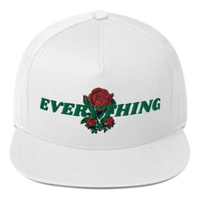 Load image into Gallery viewer, EVERYTHING ROSES SNAPBACK - GREEN/WHITE