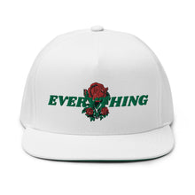 Load image into Gallery viewer, EVERYTHING ROSES SNAPBACK - GREEN/WHITE