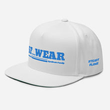 Load image into Gallery viewer, SF WEAR SNAPBACK - LIGHT BLUE/WHITE