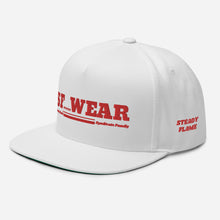 Load image into Gallery viewer, SF WEAR SNAPBACK - WHITE/RED