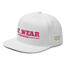 Load image into Gallery viewer, SF WEAR 5STAR - WHITE/ HOT PINK Flat Bill Cap