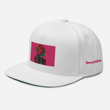 Load image into Gallery viewer, ETR 1 ROSE HATS - WHITE/PINK Flat Bill Cap