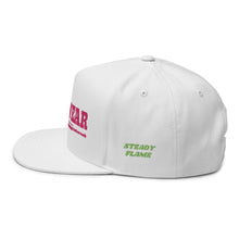 Load image into Gallery viewer, SF WEAR 5STAR - WHITE/ HOT PINK Flat Bill Cap