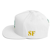 Load image into Gallery viewer, SF WEAR 1 YARD - WHITE Flat Bill Cap