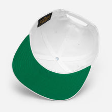 Load image into Gallery viewer, REFUGEES 2.0 HAT - WHITE Flat Bill Cap