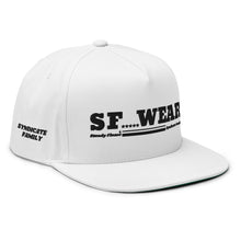 Load image into Gallery viewer, SF WEAR SNAPBACK - WHITE/BLACK