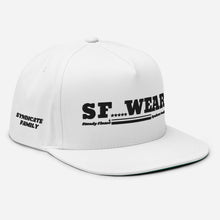 Load image into Gallery viewer, SF WEAR SNAPBACK - WHITE/BLACK