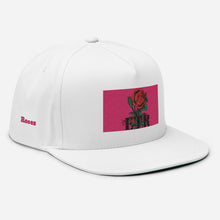 Load image into Gallery viewer, ETR 1 ROSE HATS - WHITE/PINK Flat Bill Cap