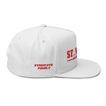Load image into Gallery viewer, SF WEAR SNAPBACK - WHITE/RED