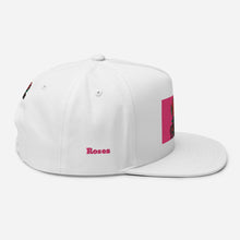 Load image into Gallery viewer, ETR 1 ROSE HATS - WHITE/PINK Flat Bill Cap