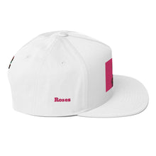 Load image into Gallery viewer, ETR 1 ROSE HATS - WHITE/PINK Flat Bill Cap