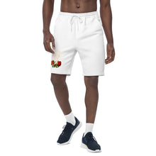 Load image into Gallery viewer, Rosary Men's Fleece Shorts - White