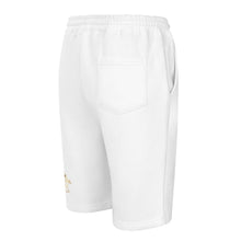 Load image into Gallery viewer, Rosary Men's Fleece Shorts - White