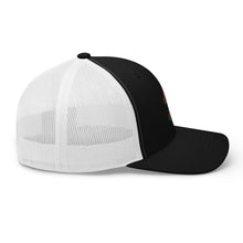 Load image into Gallery viewer, 1 Rose - Black/White Trucker Hat