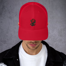 Load image into Gallery viewer, 1 Rose - RED Trucker Hat