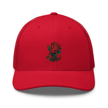 Load image into Gallery viewer, 1 Rose - RED Trucker Hat