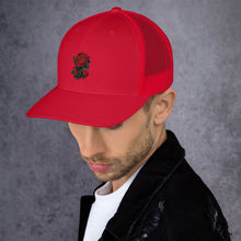 Load image into Gallery viewer, 1 Rose - RED Trucker Hat