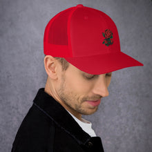 Load image into Gallery viewer, 1 Rose - RED Trucker Hat