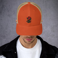 Load image into Gallery viewer, 1 Rose - Orange Trucker Hat