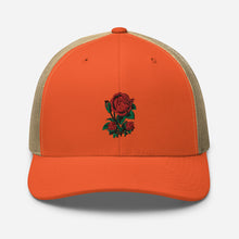 Load image into Gallery viewer, 1 Rose - Orange Trucker Hat