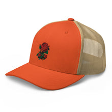Load image into Gallery viewer, 1 Rose - Orange Trucker Hat